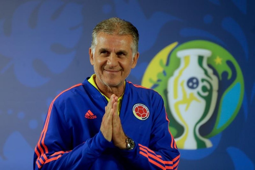 Queiroz ya tiene plan estratégico para la vuelta a las eliminatorias. EFE