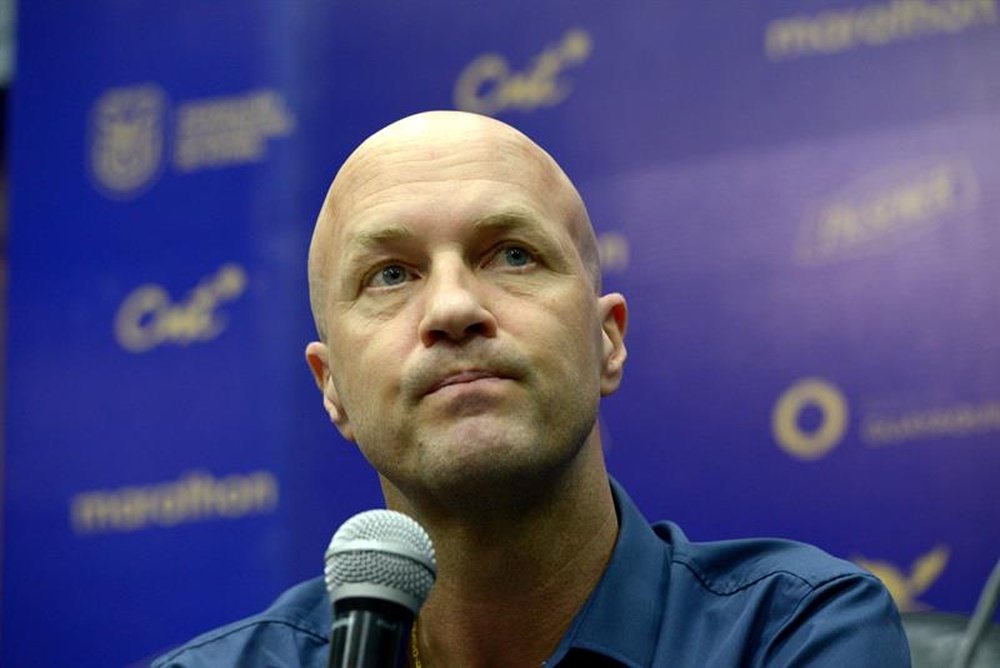 Jordi Cruyff has made an agreement to leave China. EFE/Marco Pin