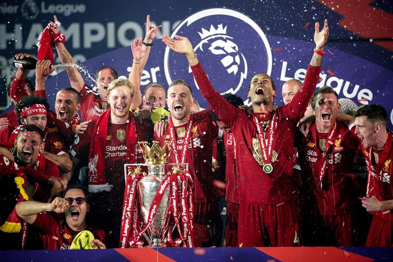 consonante Negociar Completo El Liverpool campeón de Premier, al detalle: los récords logrados y los que  se resistieron