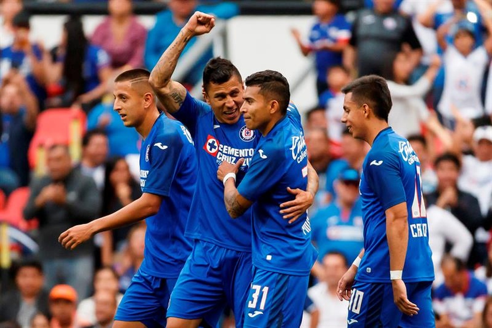 Cruz Azul echa de menos a Jonathan Rodríguez. EFE/Archivo