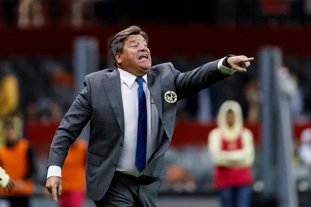 Miguel Herrera habló sobre Cruz Azul. EFE