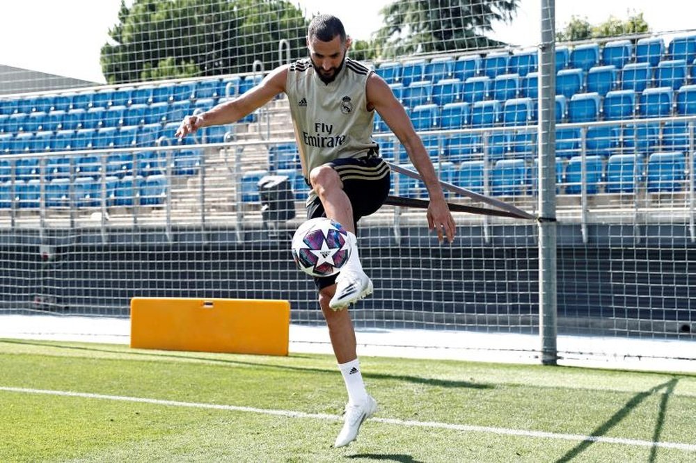 El Madrid tocó algo más de balón. EFE