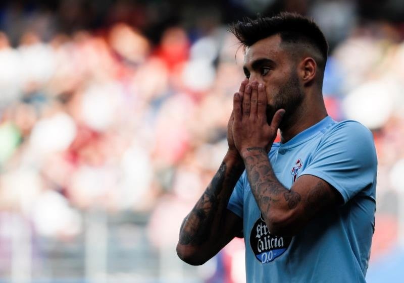 Brais Méndez, resignado. EFE