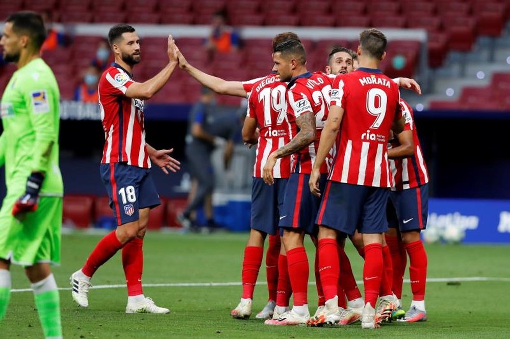 Prováveis escalações de RB Leipzig e Atlético de Madrid. EFE