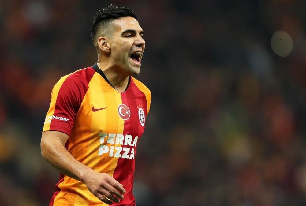 Radamel Falcao habló sobre su actual estado de forma con el Galatasaray. EFE