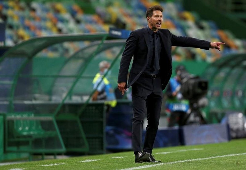 Atlético Madrid manager Diego Simeone .efe