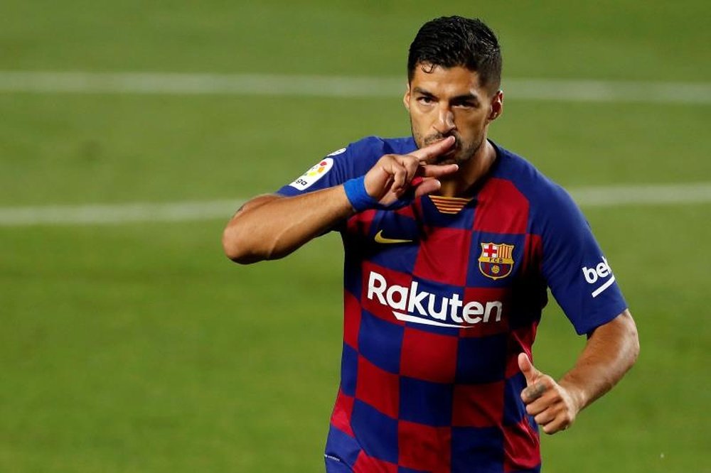 Las variables que harían posible el traspaso de Luis Suárez a la Juve. EFE/Alberto Estévez/Archivo