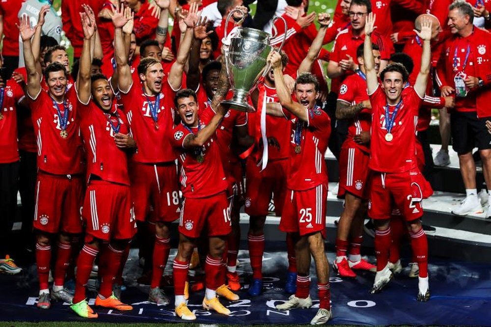L'UEFA dévoile l'équipe-type de la Ligue des Champions. efe