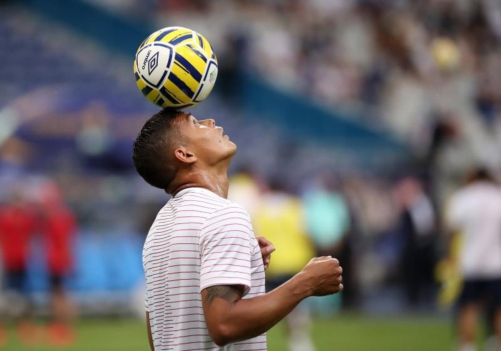 Thiago Silva se confie sur l'appel de Juninho. EFE