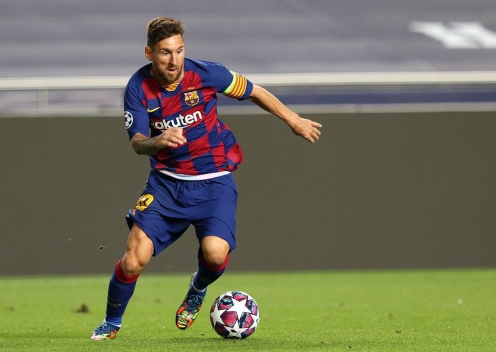 Messi decidiu permanecer no Barcelona para sair pela porta da frente. EFE/Rafael Marchante/Arquivo