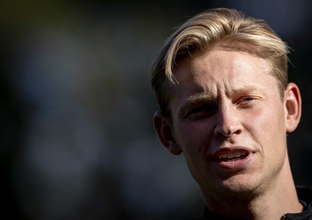 Frenkie de Jong is not happy about the Spain friendly. EFE