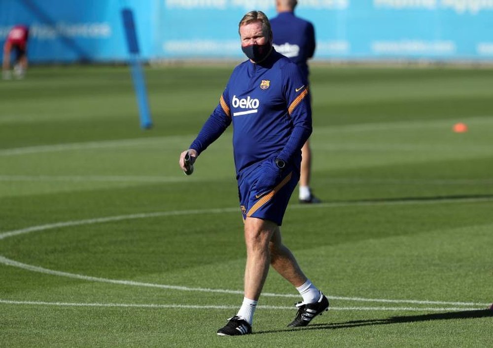 Koeman dirigió la sesión de este martes en RusiaEFE/Miguel Ruiz/FC Barcelona