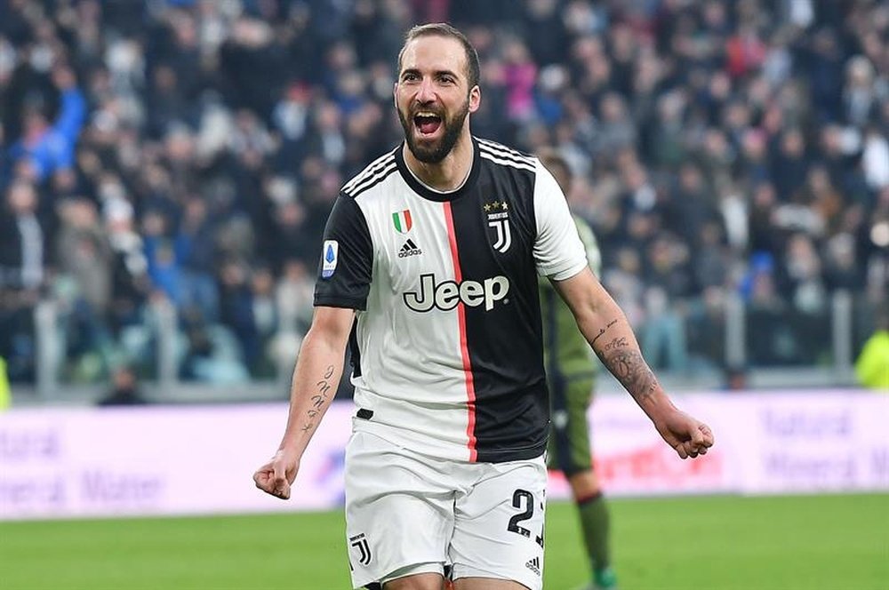 Higuain says goodbye to Juventus, EFE