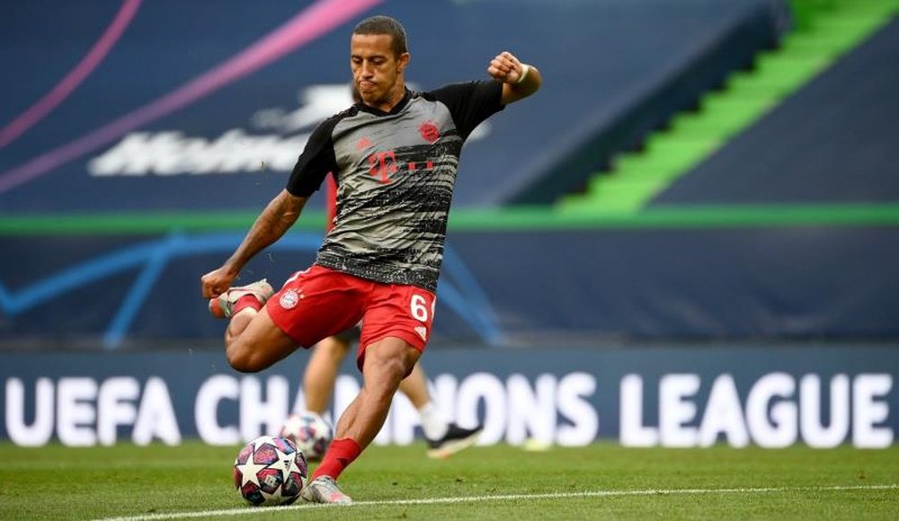 Thiago Alcantara progresse dans sa récupération. EFE