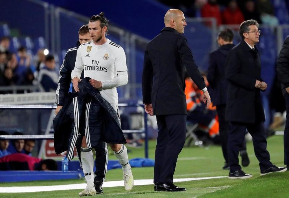 Bale regresó al Tottenham, donde le espera Mourinho. EFE