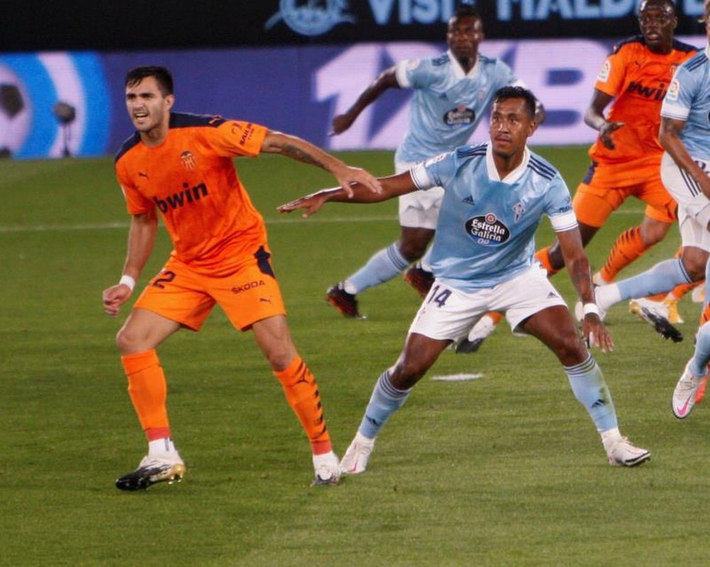 Un Valencia perdido pone a prueba a un renacido Celta. EFE