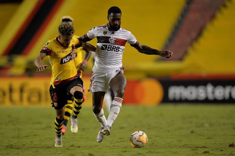 Gerson chegou ao Flamengo em 2019 e conquistou a torcida. DUGOUT