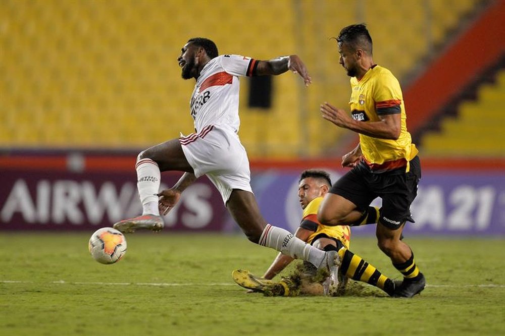 Flamengo recently travelled to Ecuador. EFE