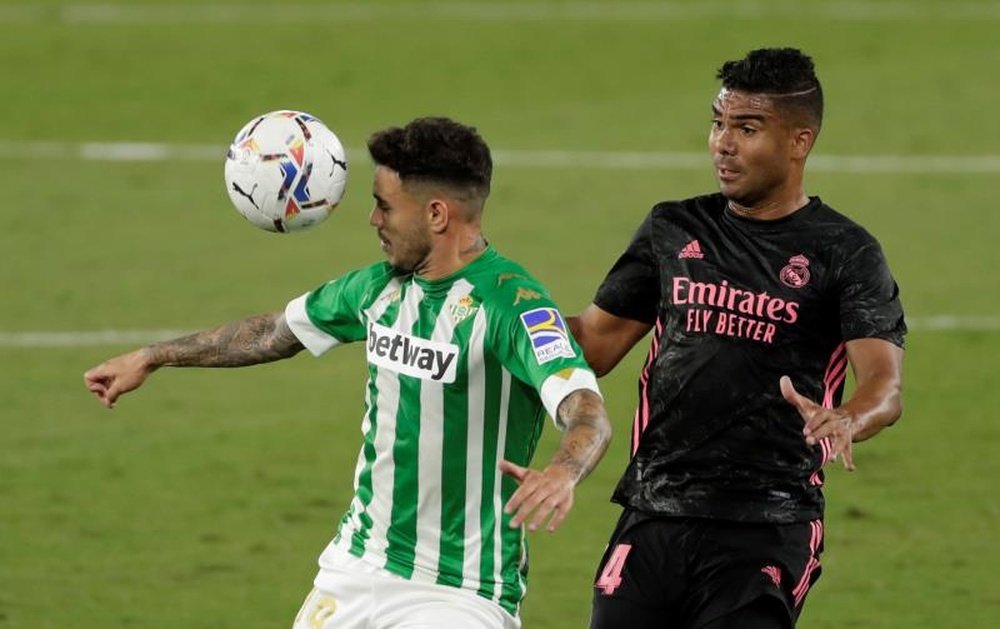 Sanabria se despidió del Betis. EFE