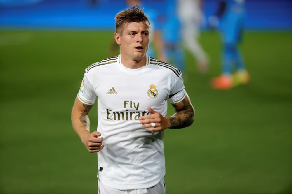 Toni Kroos is in Real Madrid's squad to face Cadiz. EFE