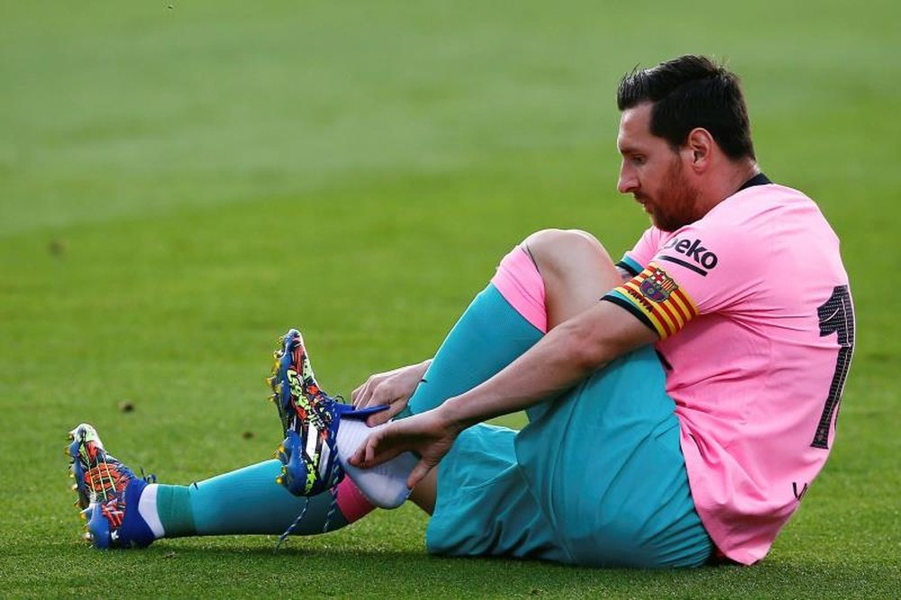 Messi wants to move on from previous events. EFE