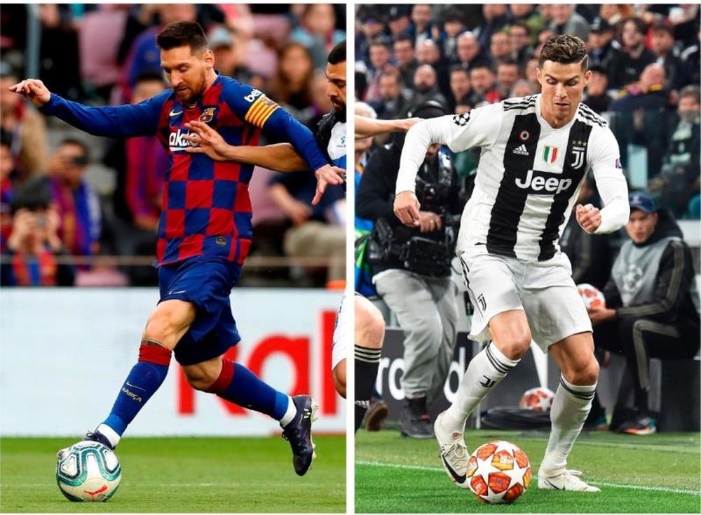 Messi and Ronaldo continue to amaze Luis Enrique. EFE