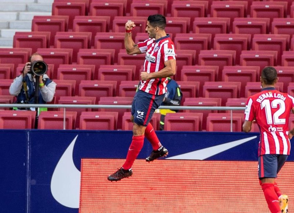 Luis Suarez revient sur son transfert à l'Atletico Madrid. EFE