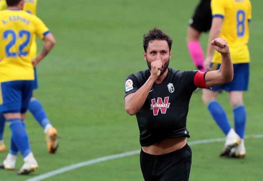 Germán dio por bueno el empate en Cádiz. EFE/Román Ríos