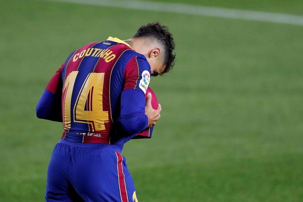 Coutinho will likely miss the Champions League clash with Juventus. EFE