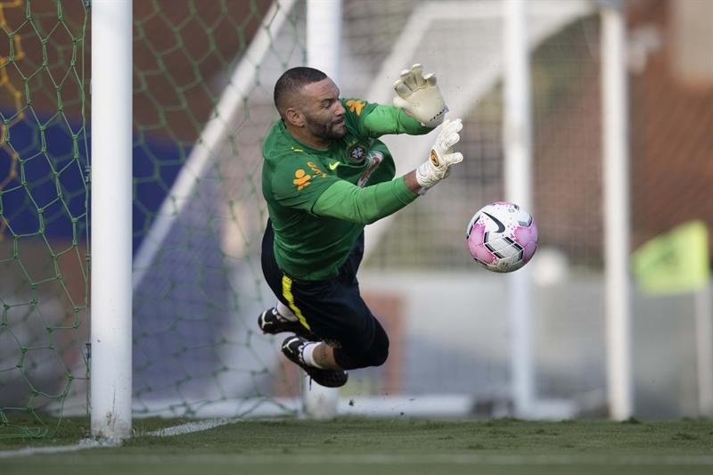 Disputó un partido con Brasil y otro con su club... ¡en menos de 24 horas! EFE/EPA/Lucas Figueiredo