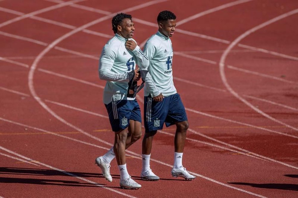 They play together. EFE