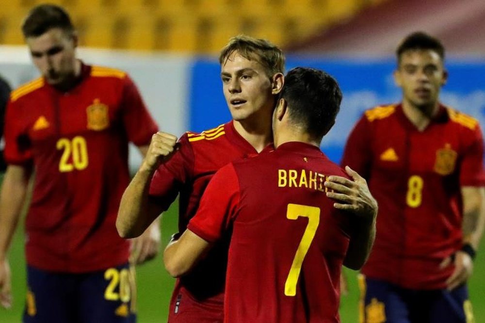 España Sub 21 se mide a Croacia en los cuartos de final del Europeo. EFE