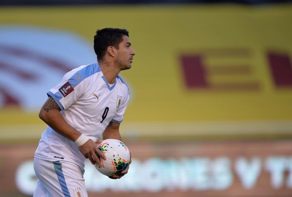 OFFICIEL : Luis Suarez testé positif à la COVID-19. afp