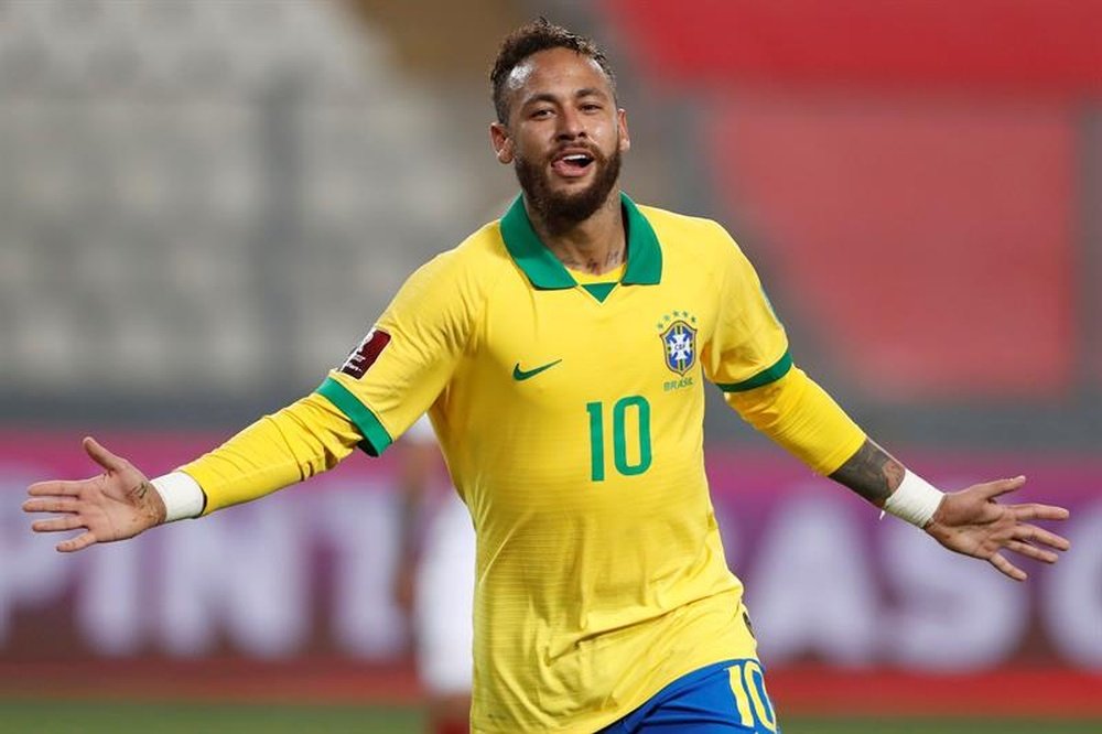 Un, dos, tres... Neymar responde otra vez. EFE/Paolo Aguilar