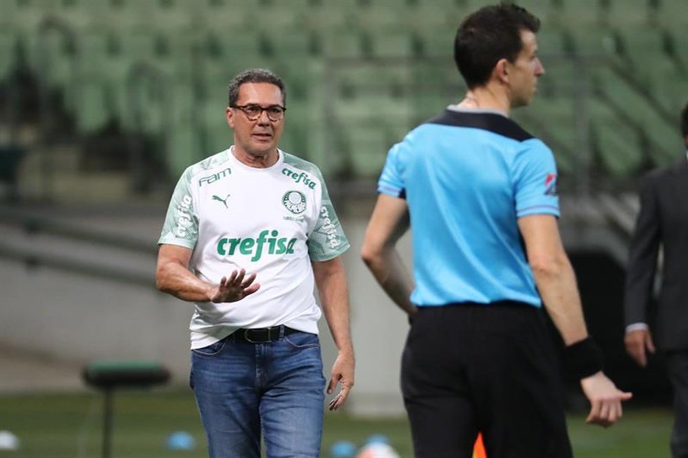 Quem será o novo treinador do Palmeiras. EFE/Sebastiao Moreira