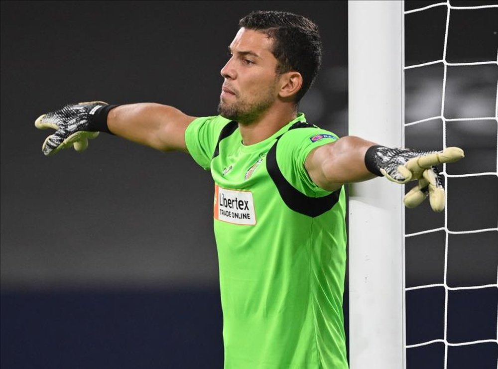 El Madrid se fija en David Soria. EFE