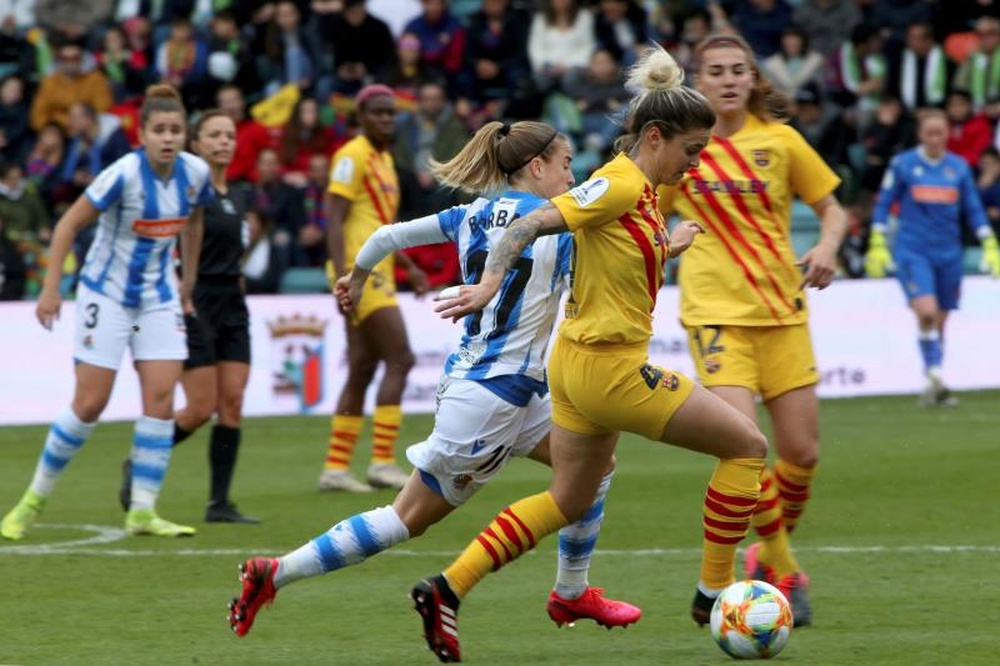 Bárbara Latorre, nueva estrella del Atlético. EFE