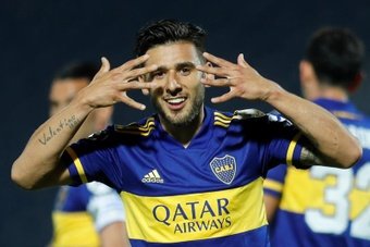 Eduardo Salvio no continuará en Boca Juniors. EFE
