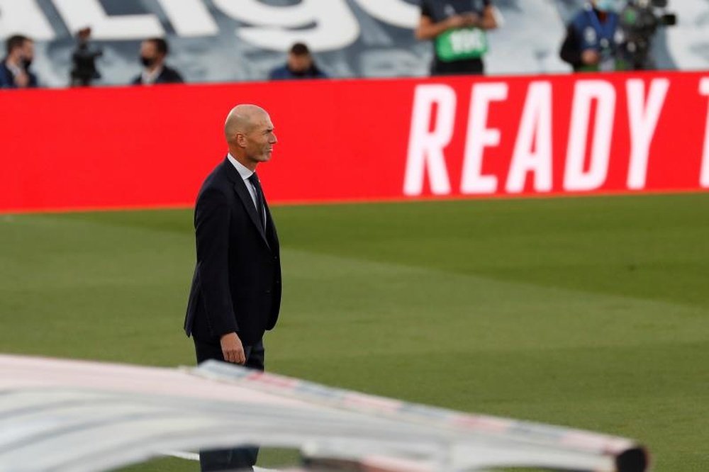 Zinédine Zidane est inquiet. EFE