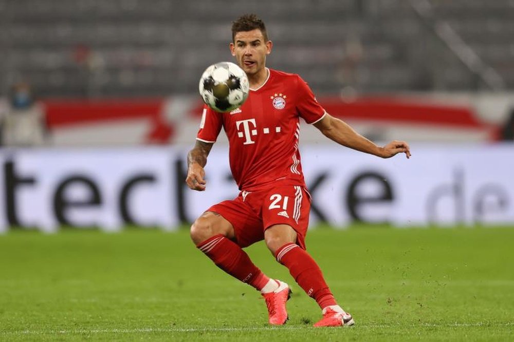 Lucas Hernandez a analysé la saison à venir au Bayern. EFE/EPA/Alexander Hassenstein/Archive