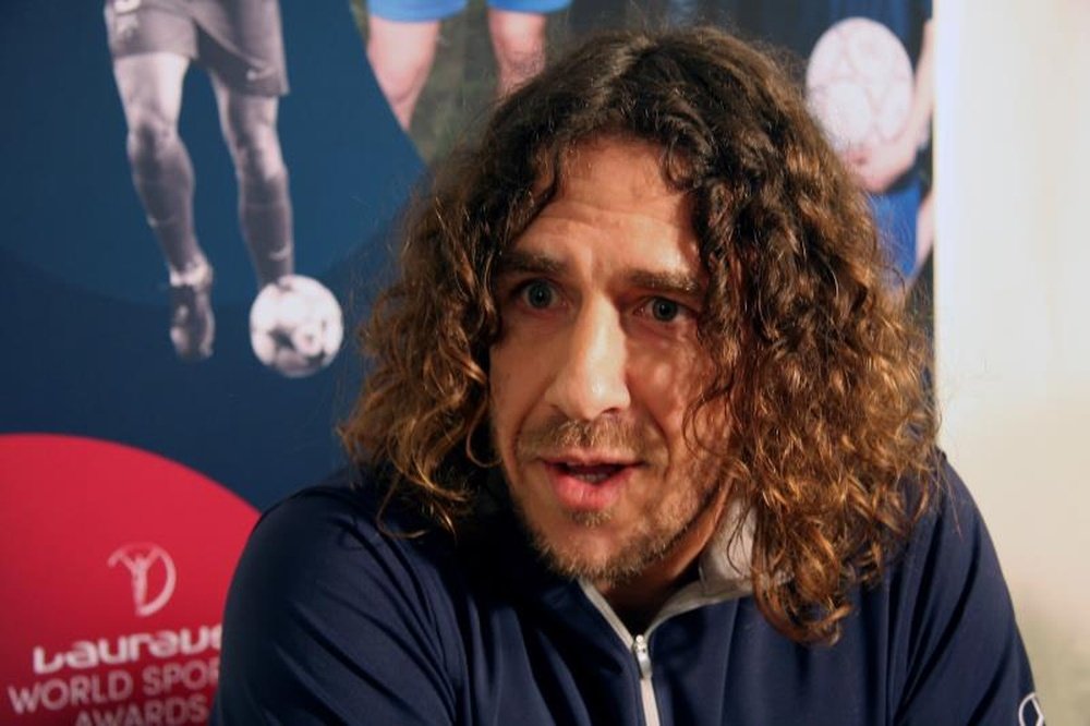 Puyol voit Messi heureux. EFE
