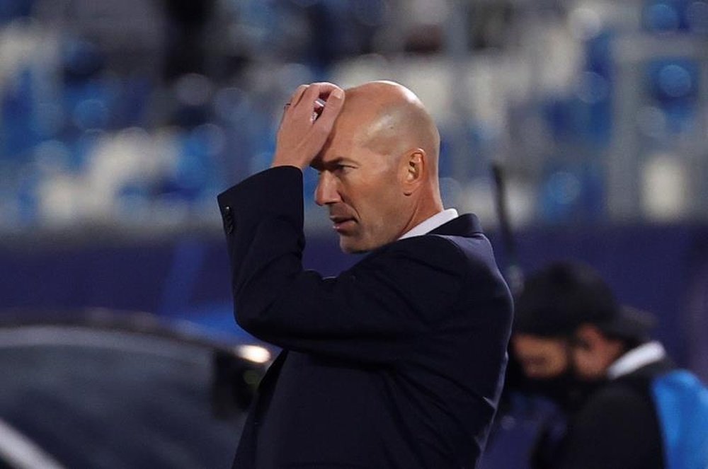 Zidane se la jugará ante el Barça y el 'Gladbach. EFE/Juanjo Martín