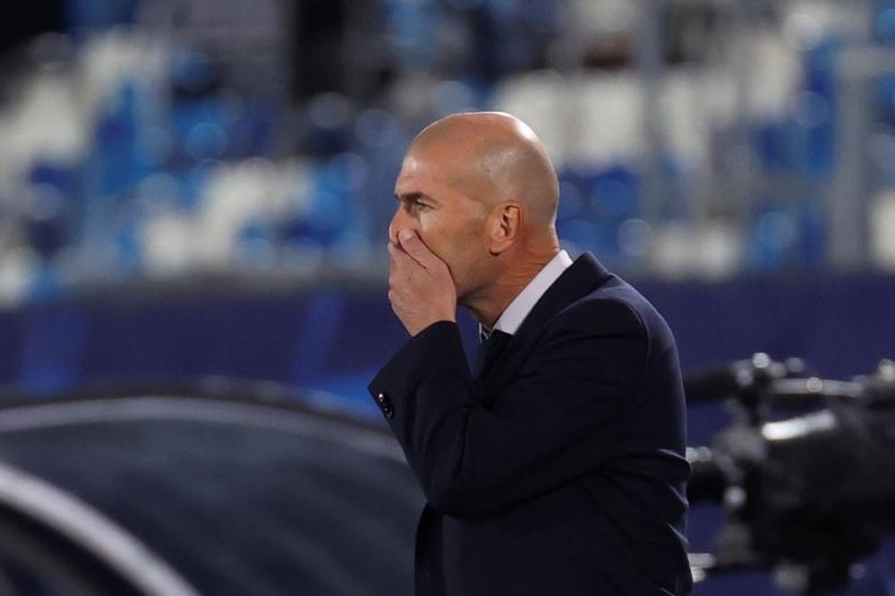 Zidane assume la responsabilité de la défaite. EFE