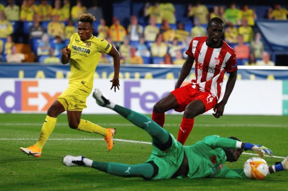 Chukwueze acudirá a la llamada de Nigeria. EFE/Domenech Castelló