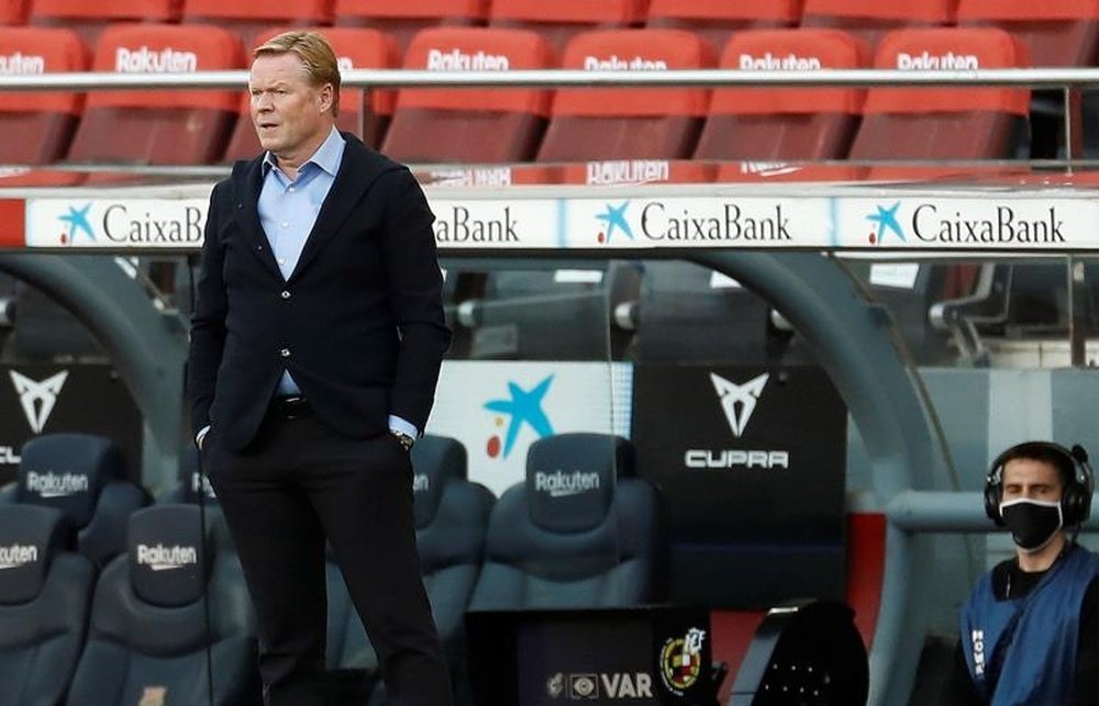 Koeman, una de cal y otra de arena. EFE