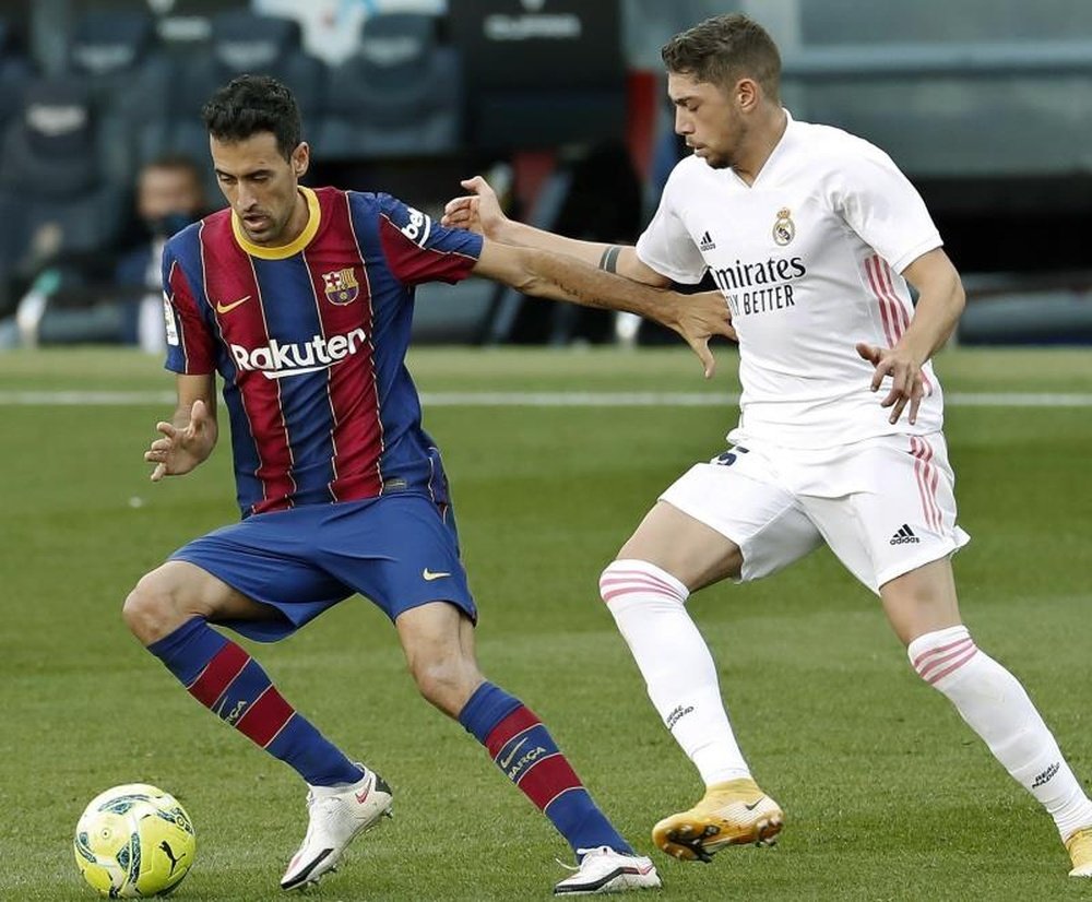 Busquets could make the Osasuna game. EFE