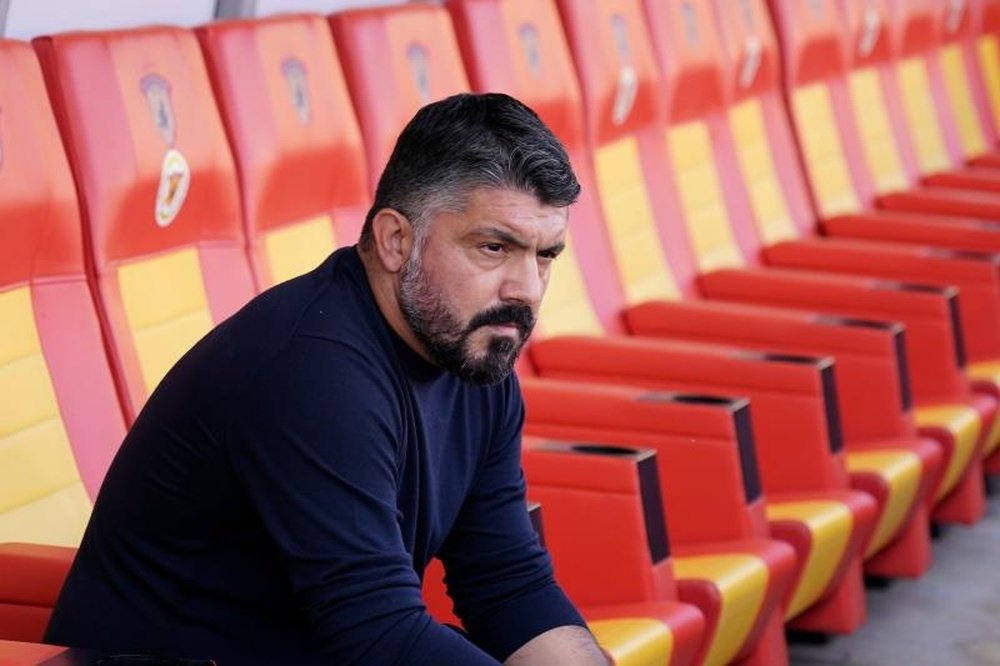 Gattuso paid tribute to the actor. EFE