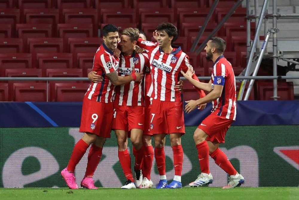 Atletico Madrid are much stronger in La Liga than in the Champions League. EFE