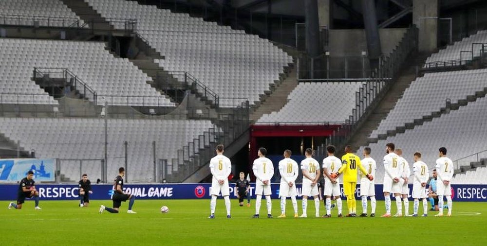 OM's game against Lens will be played at a later date. EFE