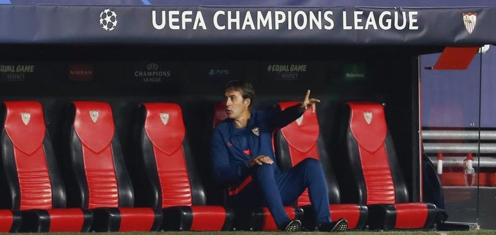 Lopetegui se quejó del calendario. EFE/José Manuel Vidal